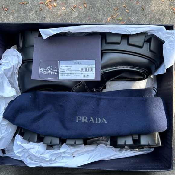 Prada Monolith Loafers - Picture 2 of 4